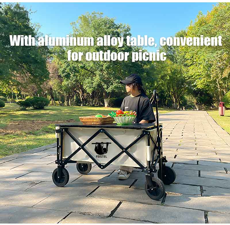 Table en aluminium ultra-légère
