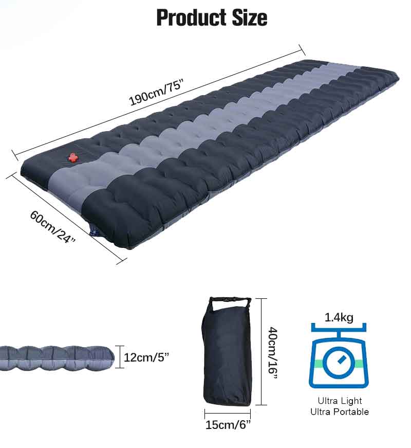 PVC sleeping pad