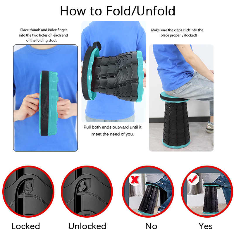 tabouret télescopique