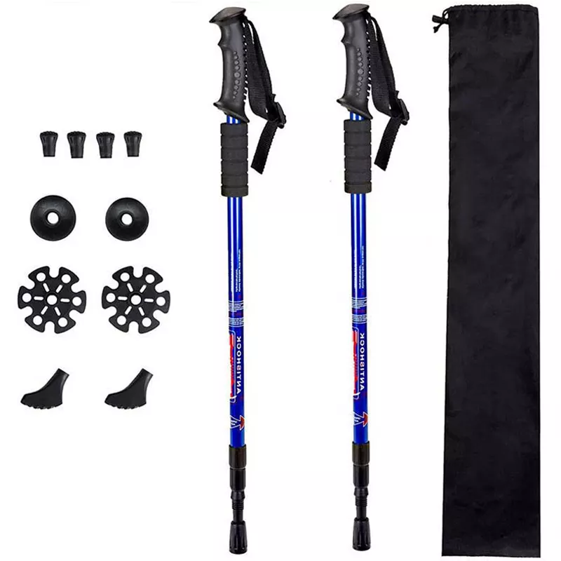 bâton de randonnée à verrouillage extérieur