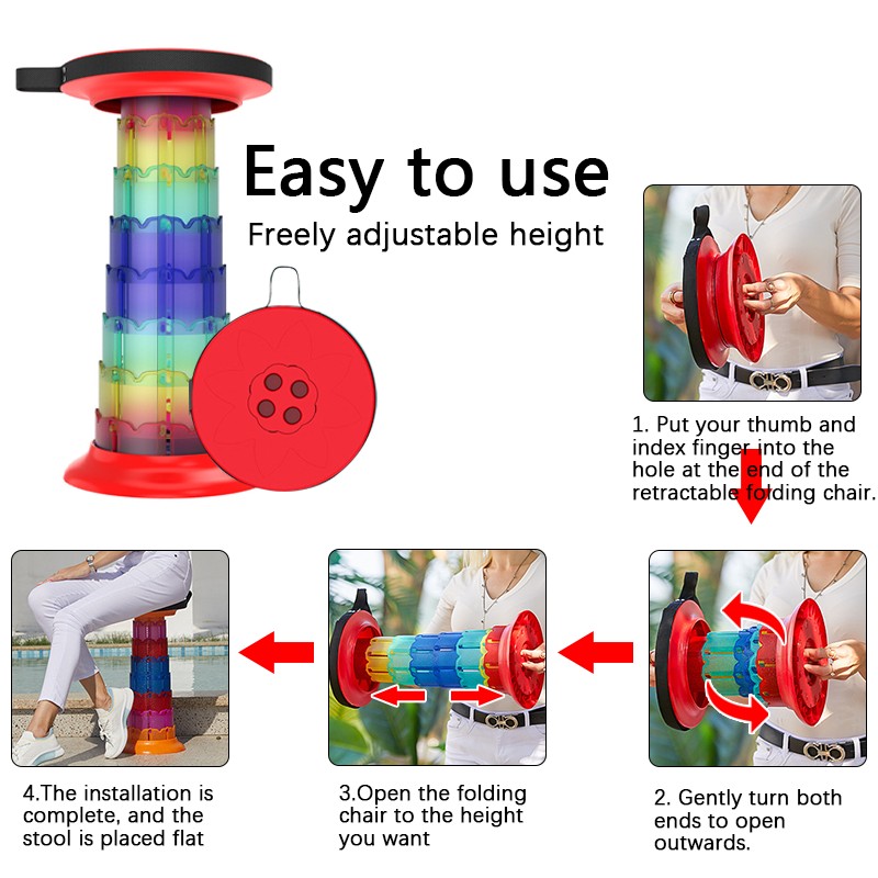 tabouret télescopique OEM ODM