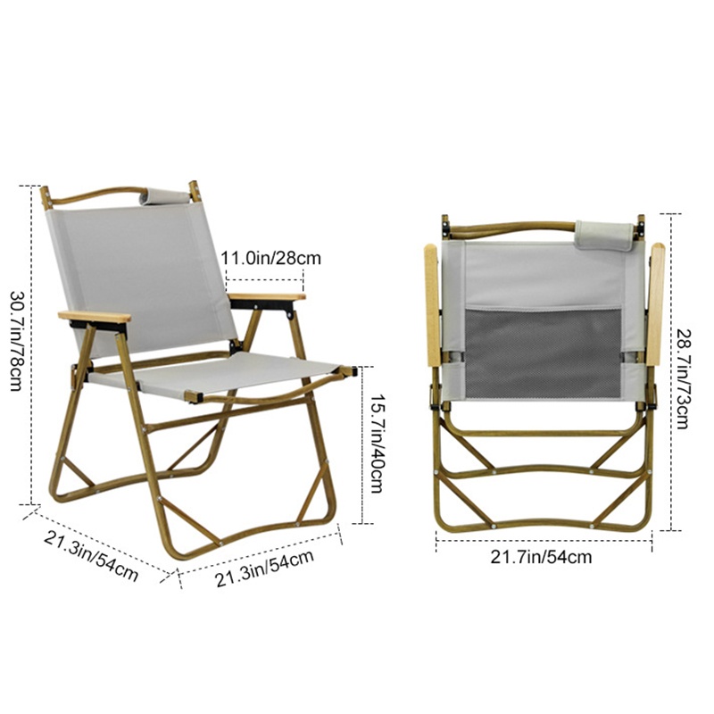 chaise de camping pliante Kermit