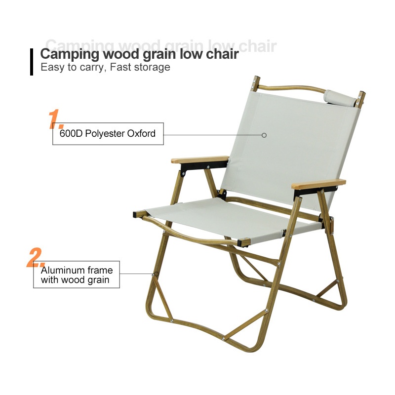 chaise de camping pliante Kermit