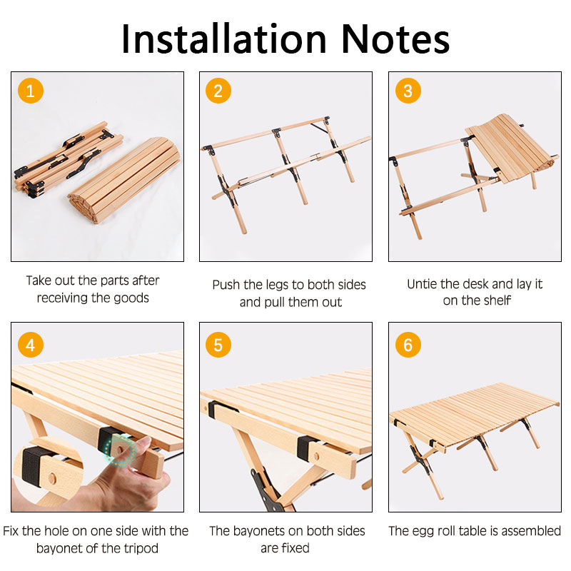 table en bois pour pâtés impériaux OEM ODM