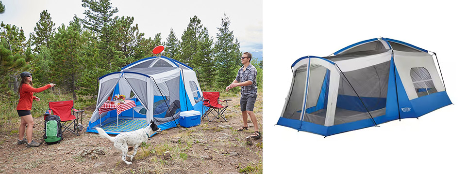 Maille de camping légère pour tentes