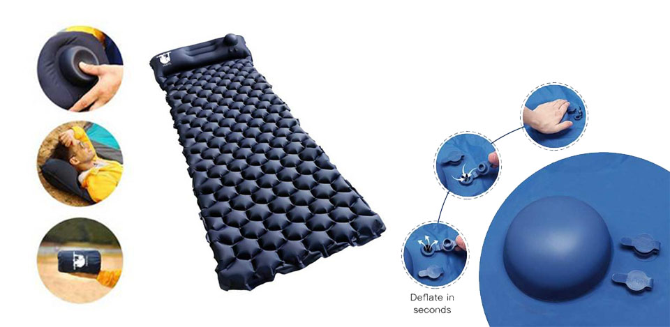 Matelas pneumatiques de camping