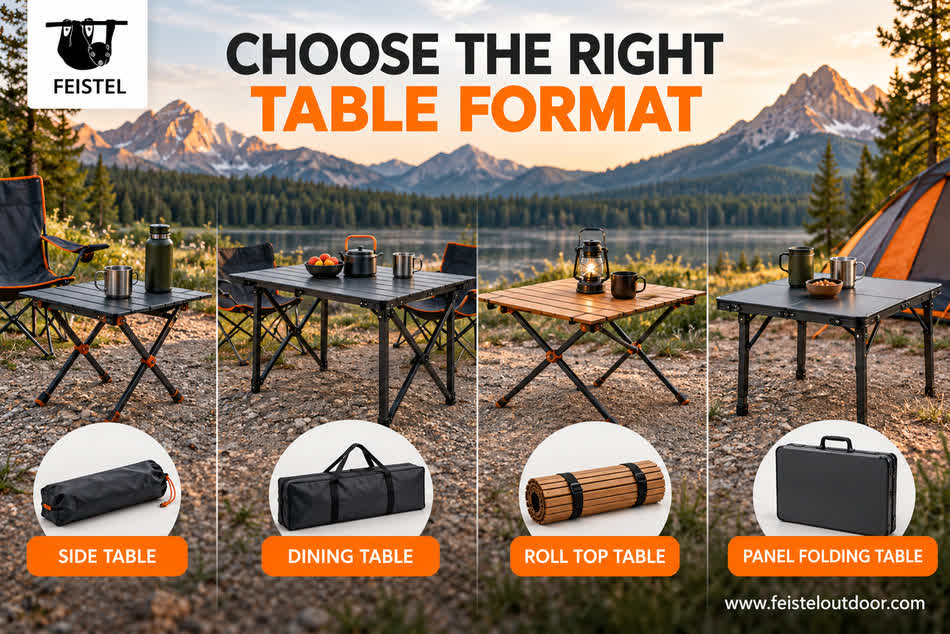 Camping Chairs and Tables Set