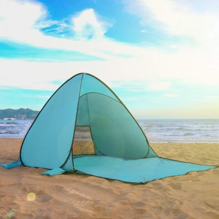 Tente de plage amazon légère et légère avec sac de transport 