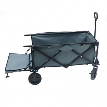Chariot de plage de camping wagon chariot de poussée pliable de jardin avec roues de 6 pouces chariot de camping pour enfants chariot de plage en plein air 