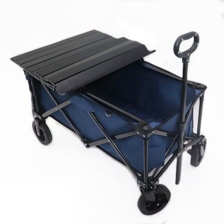 Pliable pliant portable extérieur jardin parc wagon chariot chariot camping pliable pliant push wagon chariot 