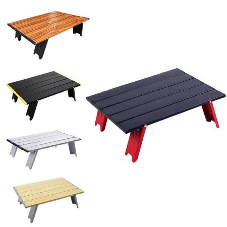 Table pliante en plein air terrain de camping en aluminium petite table pliante légère table de camping portable pour pique-nique plage en plein air 