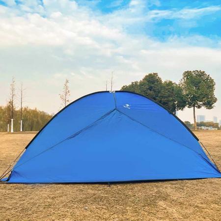 Auvent d'auvent de tentes à auvent incurvées en plein air pour la randonnée en camping 