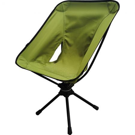 chaise pivotante de camping légère à 360 degrés pour la pêche et les voyages 