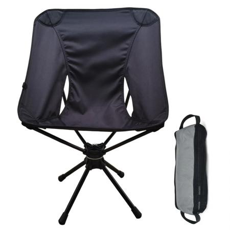 La nouvelle chaise de camping rotative à 360 degrés d'amazon chaise de camping portable pliante en plein air 