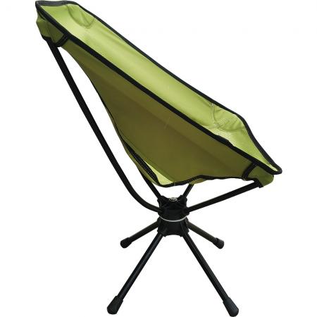 Chaise pivotante à 360 degrés pour camping en plein air avec sac de transport 