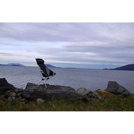 chaise de camping pliante ultra-légère , chaise de randonnée portable compacte - dossier haut 