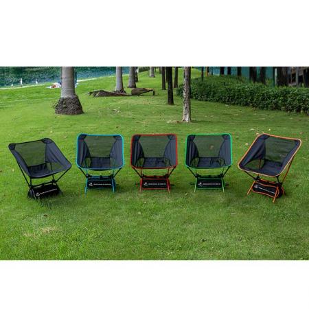 chaise de lune de camping ultra-légère portable chaises de barbecue de camping de pêche légères randonnée pliante 