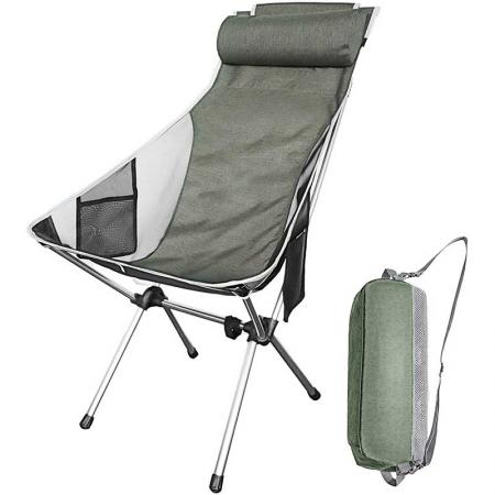 chaise de camping compacte , chaise pliante pour l'extérieur , camping , pique-niques , randonnée 
