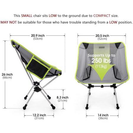 Meilleur prix sac à dos chaise de plage pliable léger pour camping pêche chaise pliante 