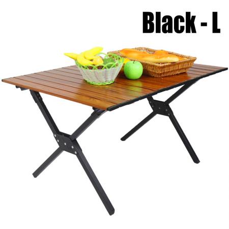 Table en bois pliante table de camping portable pour pique-nique extérieur/intérieur voyage plage camp barbecue arrière-cour 