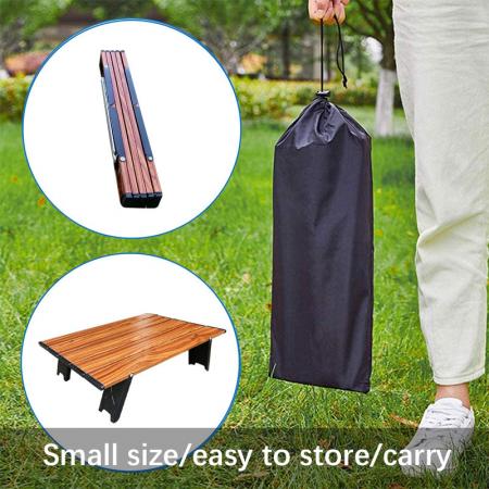 Table de pique-nique pliable portable avec sac de transport 