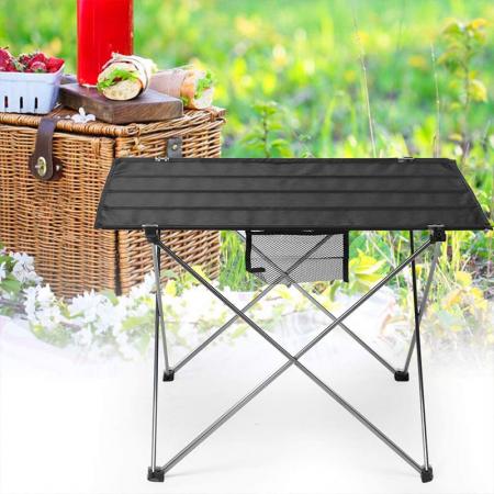 table d'appoint de camping portable pour pique-nique en plein air 
