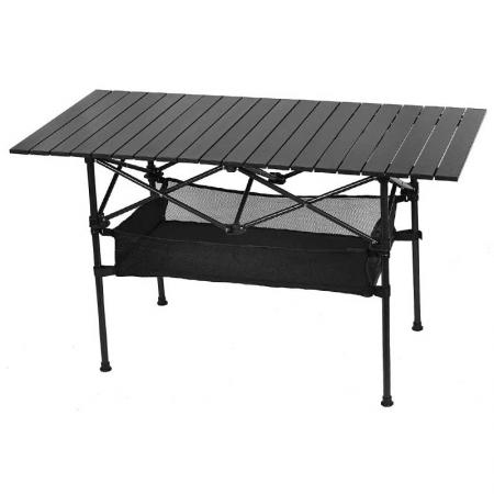 Grande table de camping portable en aluminium pliante pique-nique poste de cuisson table enroulable pour camping barbecue fête pique-nique arrière-cour 