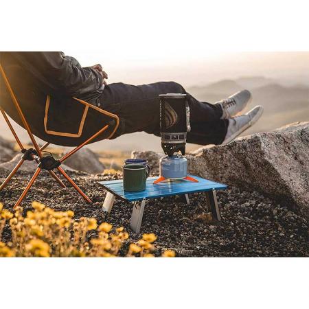 mini table de plage portable en aluminium avec sac de transport 