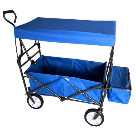 chariot de camping pliable chariot de plage avec porte-gobelets pour camping concerts événements sportifs la plage 