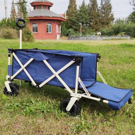 Chariot de camping chariot de jardin chariot de chariot pliable robuste chariot pliant léger portable pour les jardins et les activités de camping 