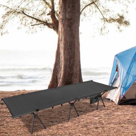 lit pliant camping lit de camping pour adultes lits de couchage pliants randonnée et chasse lit de camping pliant avec organisateur et sac de rangement 