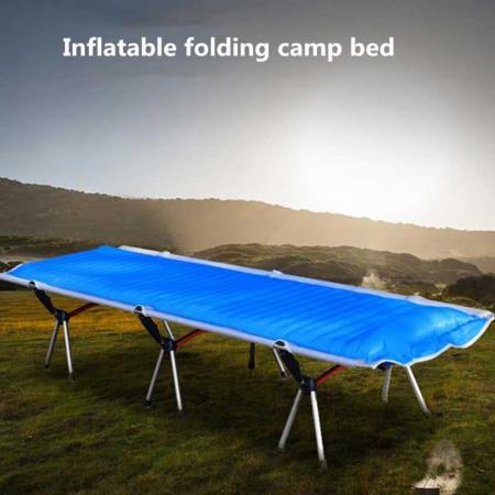 lit de camping pliable portable ultra-léger extérieur en gros lit pliant en aluminium 