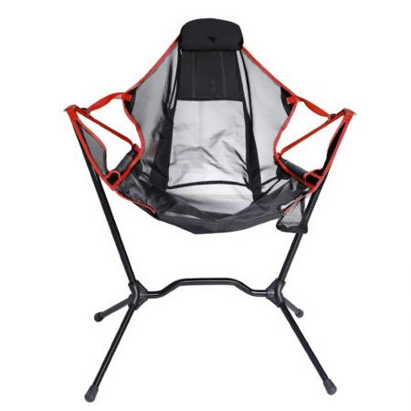 Camping pliant chaise berçante balançoire inclinable balançoire relaxante dossier confortable chaise pliante extérieure 