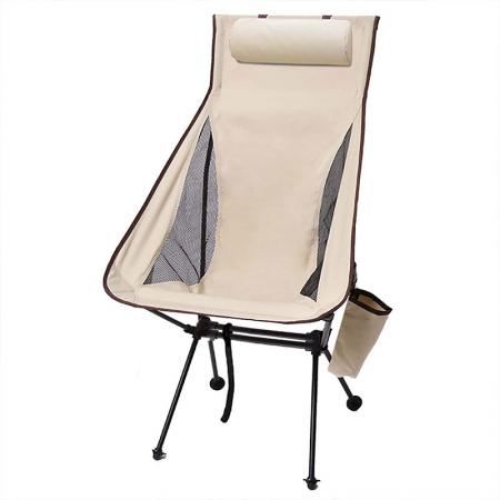 Chaise de camping légère chaise pliante portable d'extérieur aviation en alliage d'aluminium chaise de camping pliante ultra-légère chaise de plage 