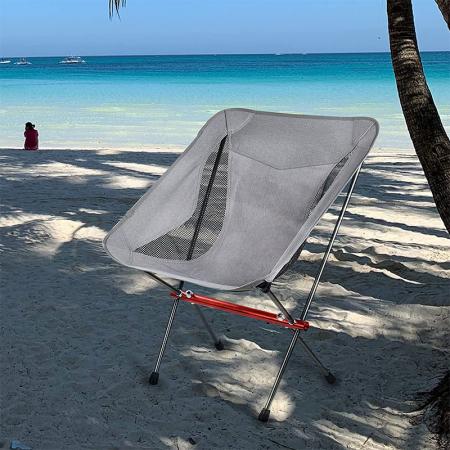Chaise de camping pliante ultra-légère barbecue pique-nique pêche plage portable en plein air pour festival 