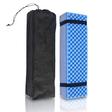 Matelas de couchage de camping matelas de couchage en mousse pliable tapis de couchage léger pour le camping randonnée sac à dos matelas extérieur 