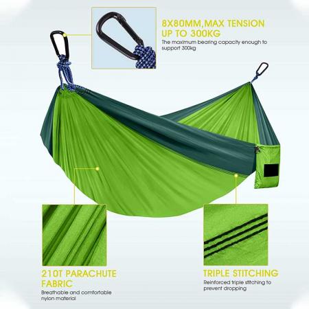 parachute en nylon ultra-léger équipement de randonnée léger pour l'extérieur , intérieur 