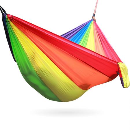 hamac de parachute en nylon léger et portable pour la randonnée 