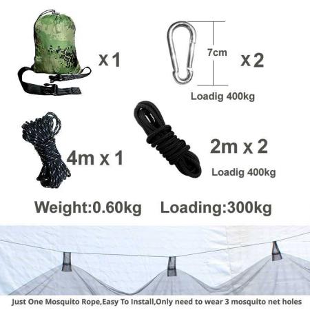 hamac moustiquaire hamacs portables en plein air pour le camping randonnée randonnée voyage 