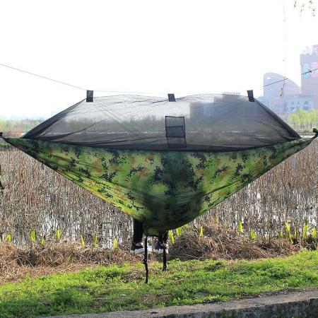 hamac avec moustiquaire hamacs de camping portables pour intérieur extérieur randonnée randonnée voyage arrière-cour 