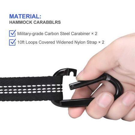 accessoires de hamac robustes sangles d'arbre de hamac 