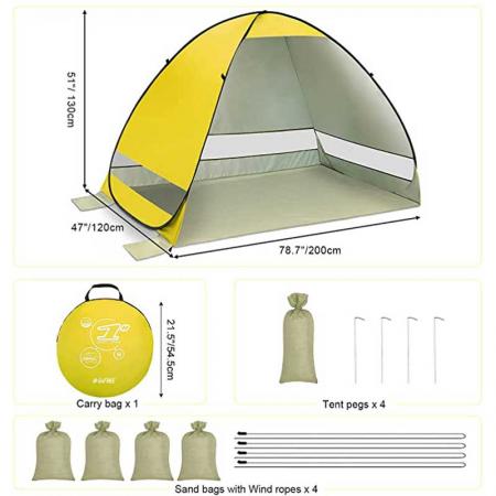 vente en gros camping en plein air plage triangle auvent pare-soleil abri tente de protection UV
 
