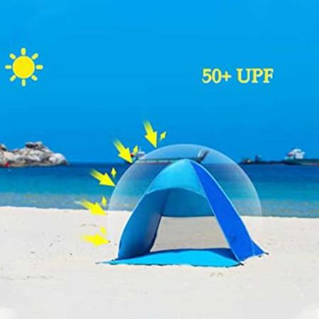 tente de plage pop up protection UPF 50+ abri soleil pop up beach shade
 