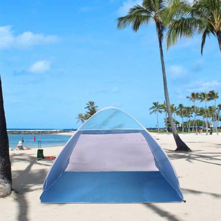 automatique pop up instantané portable à l'extérieur cabana rapide tente de plage abri solaire
 