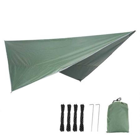 bâche portable imperméable multifonctionnelle camping en plein air voyage bâche de randonnée
 