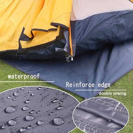Bâche de protection bleue imperméable idéale pour bâche auvent tente bateau RV ou couverture de piscine mouche de pluie
 