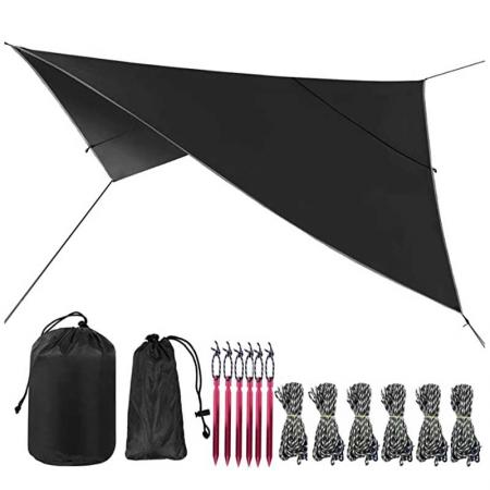 haute qualité imperméable parasol pluie mouche tente abri hamac bâche pour camping
 