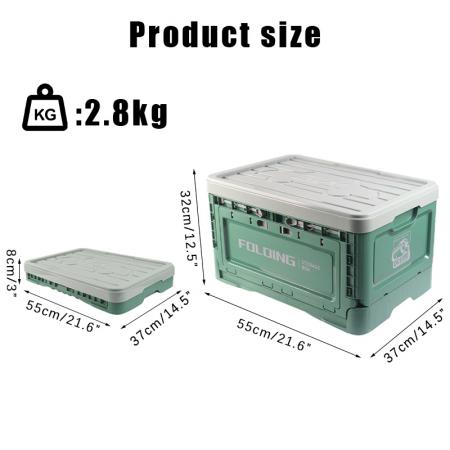 Cubes de rangement pliables boîtes de rangement de voiture boîte de rangement en plastique pour camping en plein air
 