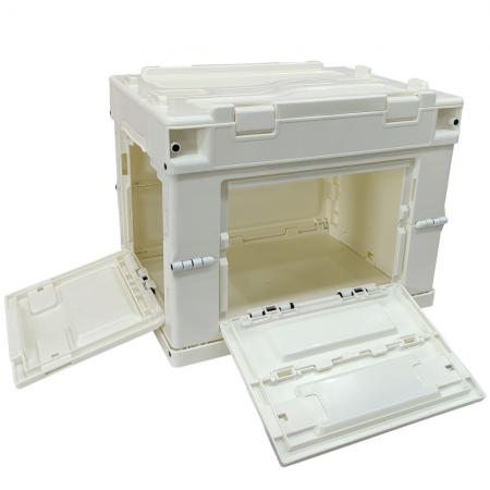 boîte de rangement en plastique boîte de rangement pliable conteneur pliant organisateur cube pour bureau à domicile
 
