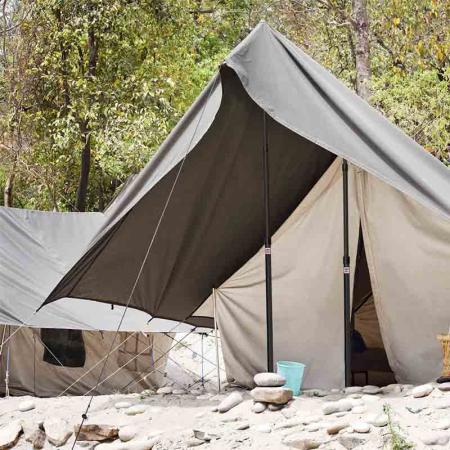 piquets de tente poteaux de bâche en aluminium réglables légers poteaux télescopiques de camping pour la randonnée sac à dos
 